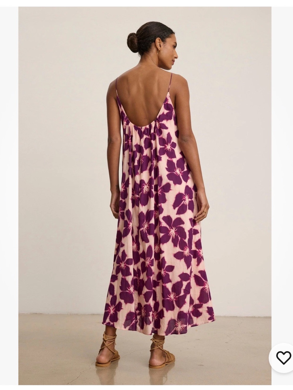 New with Tags Velvet by Graham & Spencer Midi Dress Pink Size Medium Floral - Picture 2 of 9